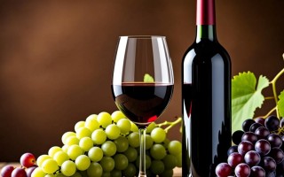 红酒配葡萄这图片是何意，有何讲究？