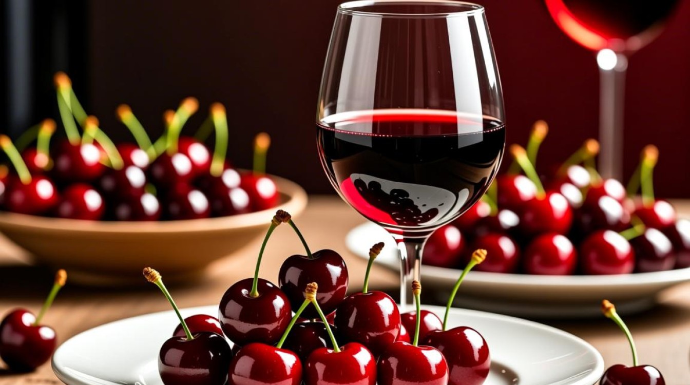红酒配樱桃，这样的搭配有何独特之处？-第2张图片-鸿之腾酒家
