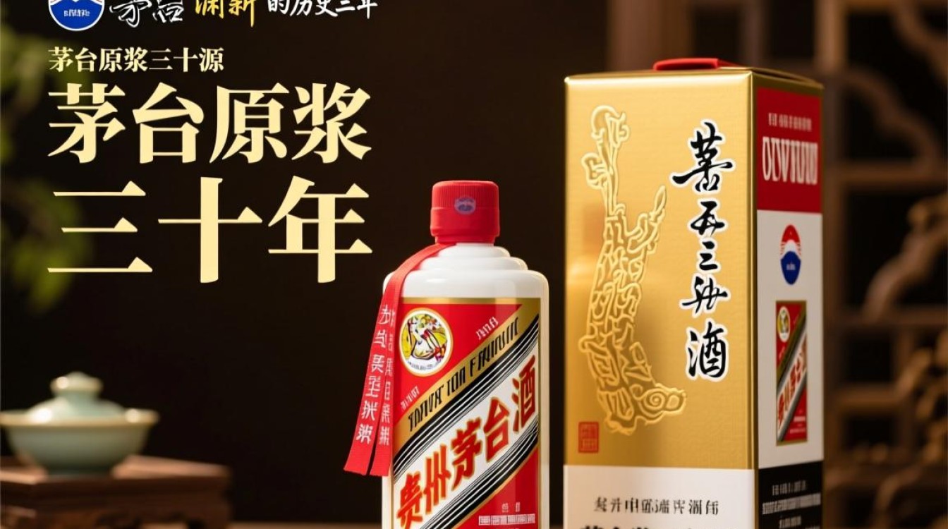 茅台原浆三十年，这瓶酒背后的故事与价值之谜？-第1张图片-鸿之腾酒家