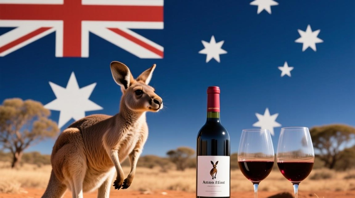 袋鼠红酒图片大全，这些独特酒标背后有何故事？-第1张图片-鸿之腾酒家