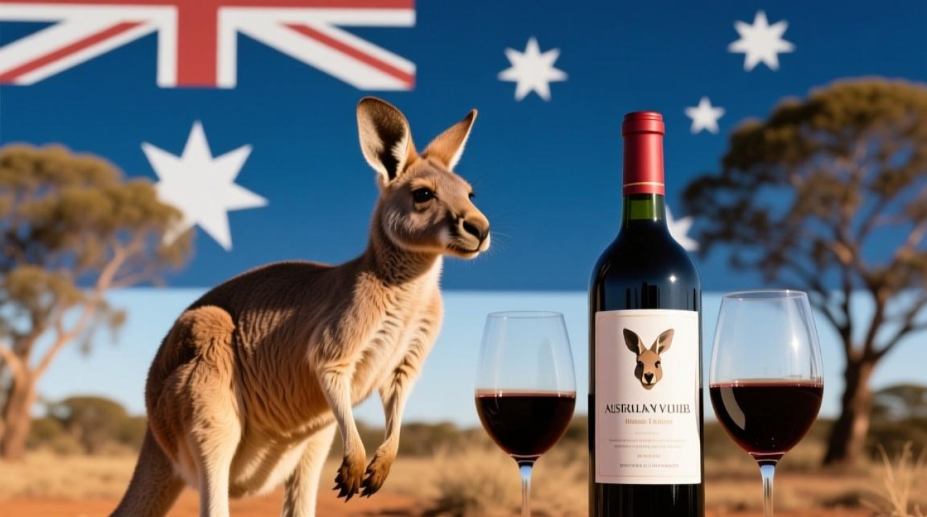 袋鼠红酒图片大全，这些独特酒标背后有何故事？-第3张图片-鸿之腾酒家