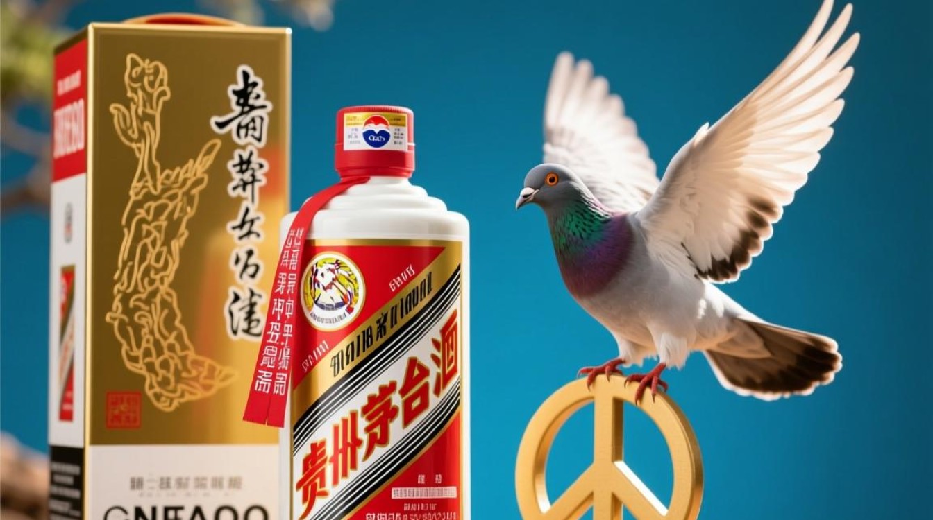 茅台和平鸽白，这三种元素有何关联？-第1张图片-鸿之腾酒家