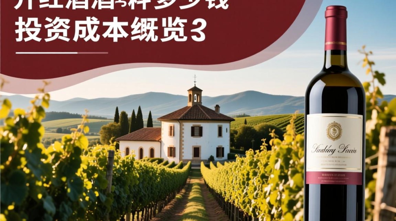 红酒酒庄起步资金究竟需要多少？-第1张图片-鸿之腾酒家