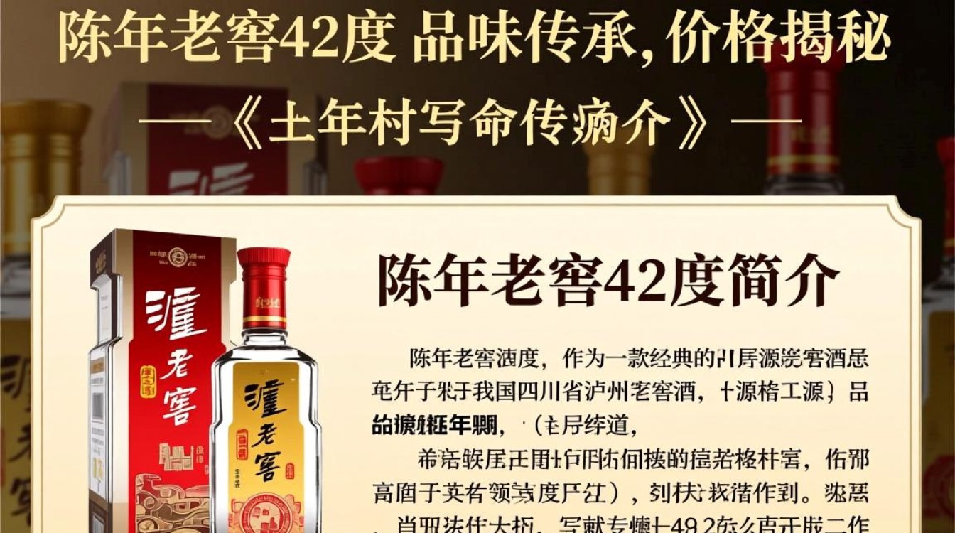 陈年老窖42度市场售价是多少？-第1张图片-鸿之腾酒家