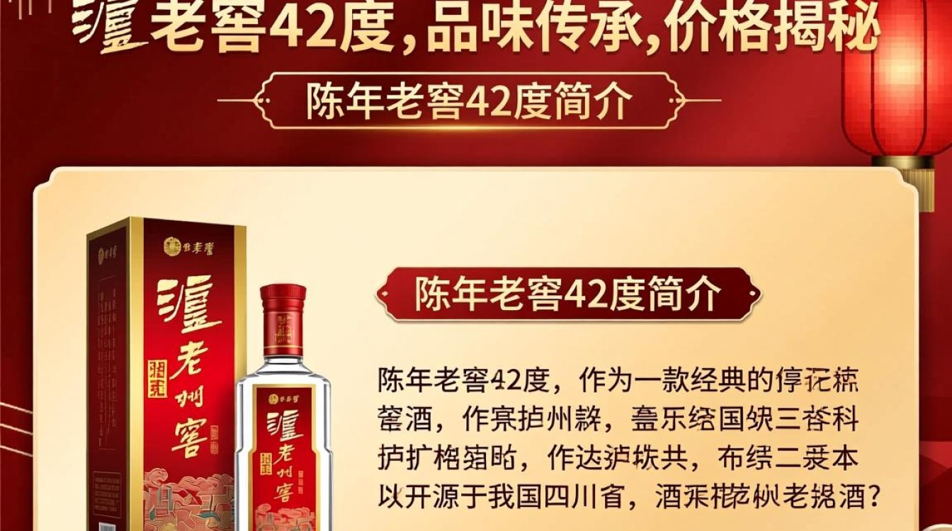 陈年老窖42度市场售价是多少？-第3张图片-鸿之腾酒家