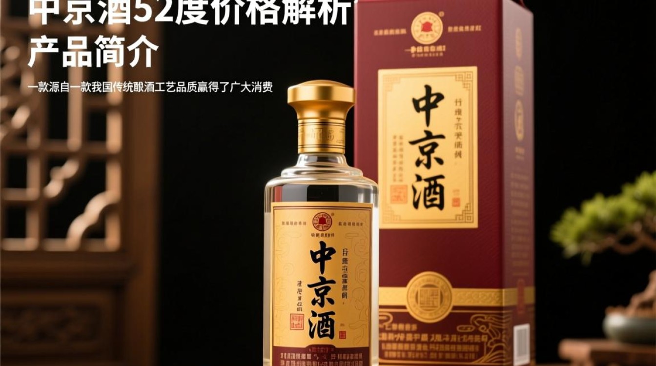 中京酒52度售价是多少？市场行情如何？-第1张图片-鸿之腾酒家