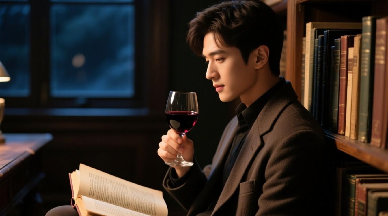主角为何在阅读答案时选择红酒相伴？-第1张图片-鸿之腾酒家