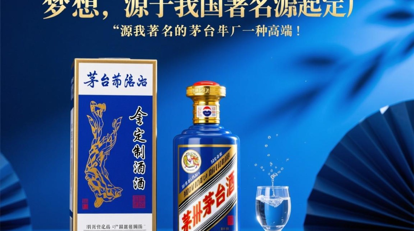 茅台定制酒‘蓝色梦想’，其背后的故事与寓意是什么？-第1张图片-鸿之腾酒家