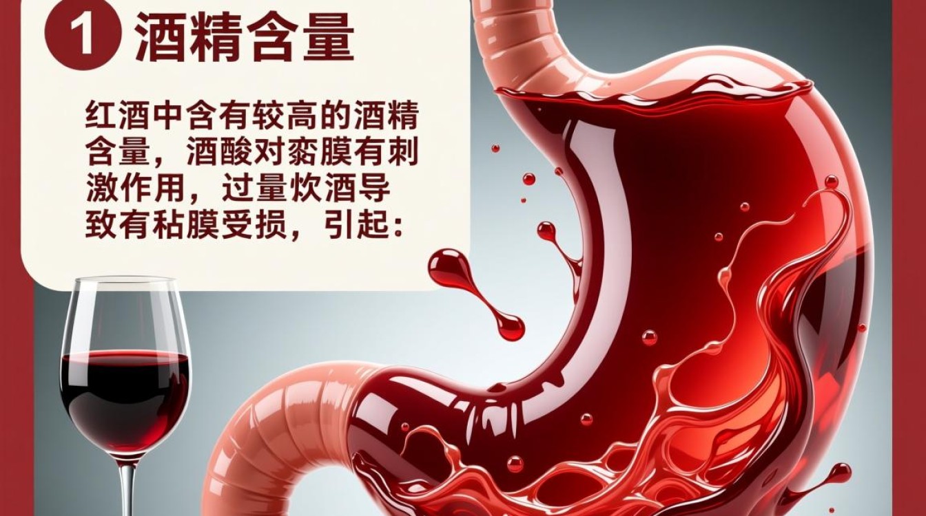 红酒致胃不适？揭秘胃痛背后的原因！-第3张图片-鸿之腾酒家