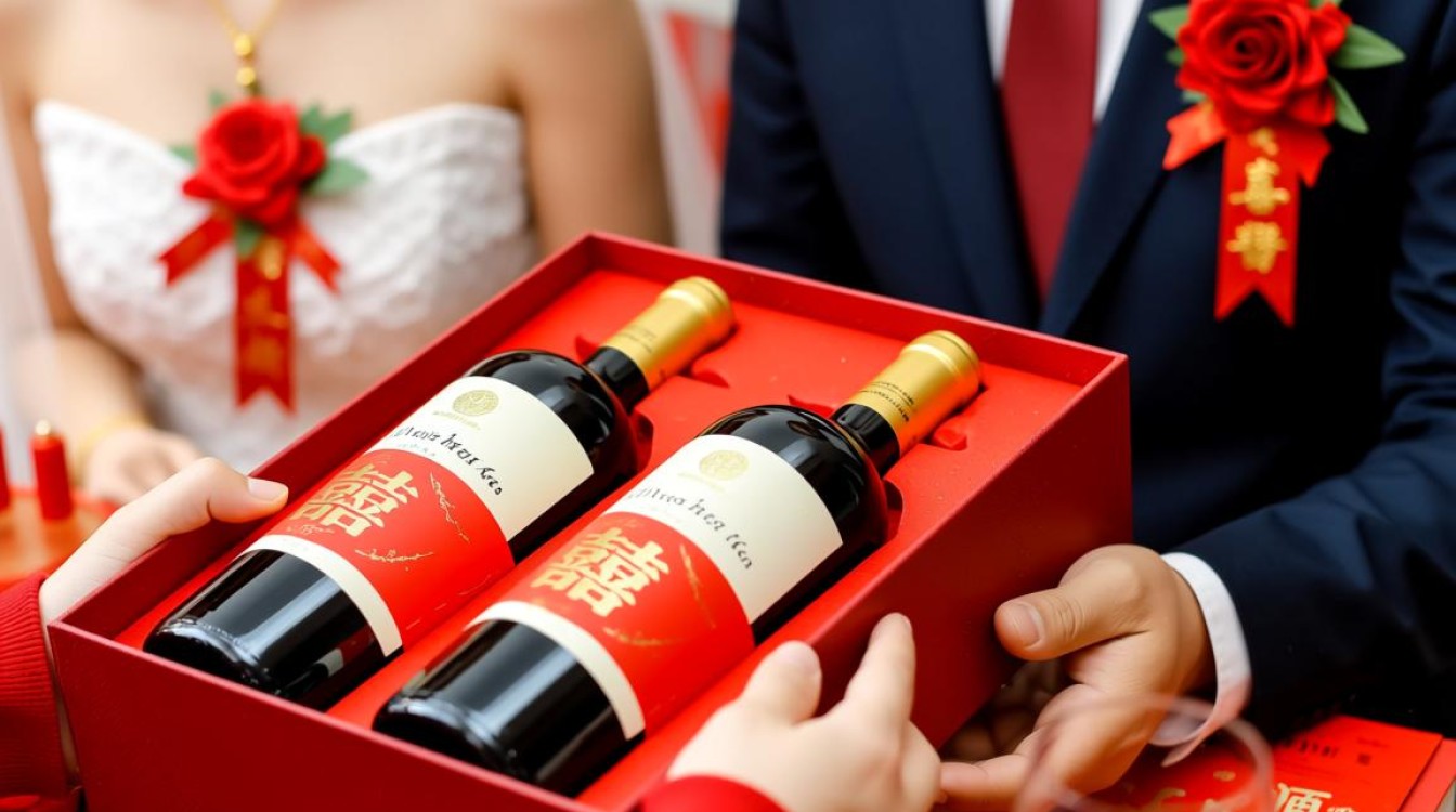 结婚送红酒合适吗？传统与时尚的碰撞点在哪？-第1张图片-鸿之腾酒家