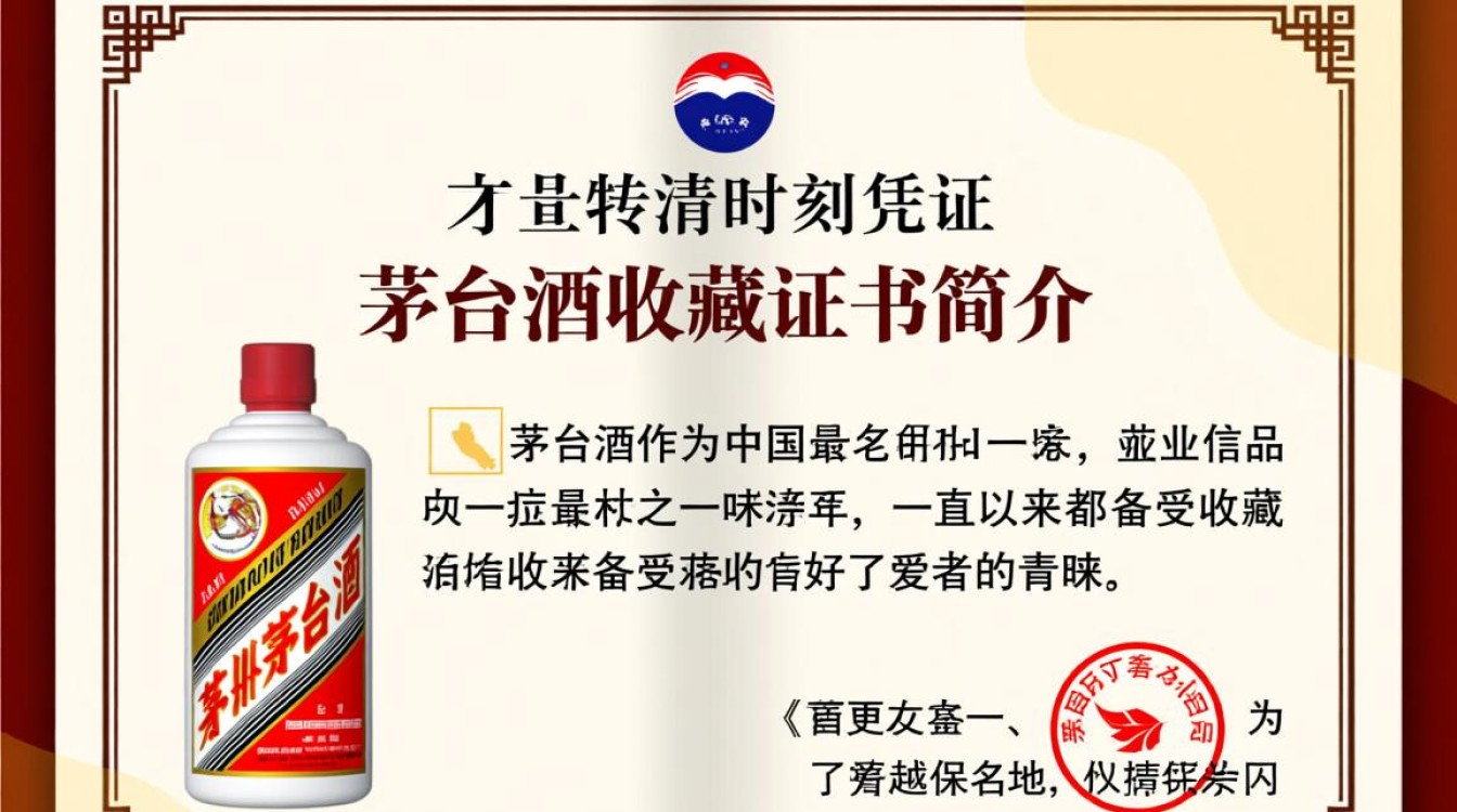 茅台酒收藏证书的真实性与价值如何保障？-第3张图片-鸿之腾酒家